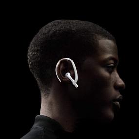 img 3 attached to 🎧 Белые крючки для Apple AirPods 1, 2 и Pro - Спортивные крючки ICARERSPACE совместимы с AirPods 1, 2 и Pro.