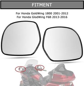 img 3 attached to Задние зеркала PSLER для Honda GoldWing 1800 (2001-2012) и F6B (2013-2016)