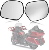 задние зеркала psler для honda goldwing 1800 (2001-2012) и f6b (2013-2016) логотип