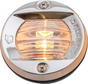 img 4 attached to 🚤 Attwood 6356D7: Round Incandescent Marine Boat 3-Inch Flush Transom Light with 7.5-Watt Lamp - Illuminate Your Watercraft Efficiently