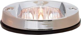 img 3 attached to 🚤 Attwood 6356D7: Round Incandescent Marine Boat 3-Inch Flush Transom Light with 7.5-Watt Lamp - Illuminate Your Watercraft Efficiently