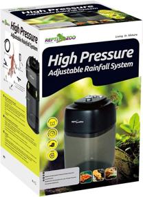 img 1 attached to 🦎 REPTI ZOO 10L Reptile Mister Fogger: High Pressure Humidifier for Terrariums, Amphibians, and Reptiles - Silent Pump, Rainforest Sprayer System with 4PCS Nozzles