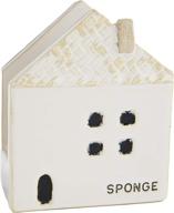 mud pie sponge holder white logo
