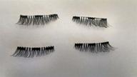 👁️ get flawless eyes with handmade magnetic lashes - full lash, 3 magnets - choose from 3 lengths (brown or black) logo