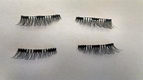 img 1 attached to 👁️ Get Flawless Eyes with Handmade Magnetic Lashes - Full Lash, 3 Magnets - Choose from 3 Lengths (Brown or Black)