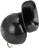 📢 carrfan loud 300db 12v electric snail horn: powerful sound for cars, motorcycles, trucks, boats, and cranes logo