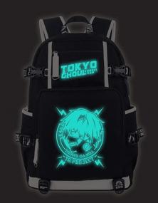 img 2 attached to 🎒 Enhanced Visibility Roffatide Luminous Backpack with Built-in Headphone