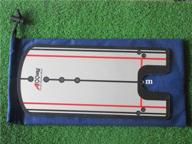 enhance your golf game with the a99golf putting mirror training alignment aid - includes pouch bag for easy storage logo