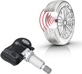 img 4 attached to SEINECA 56029527AA Pressure Monitoring Compatible Tires & Wheels