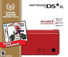 img 1 attached to 🎮 Enhanced Nintendo DSi XL Red Bundle with Mario Kart for an Immersive Gaming Experience