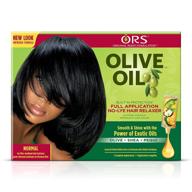 💆 ors olive oil full application no-lye hair relaxer - normal (11098) with built-in protection logo
