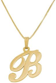 img 4 attached to MyNameNecklace Personalized Initial Necklace Jewelry Custom