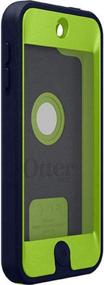 img 4 attached to 📱 Enhanced Glow Green / Admiral Blue Bulk-Packaged OtterBox Defender Case for Apple iPod Touch 5th and 6th Generation