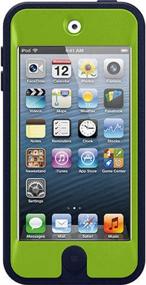 img 3 attached to 📱 Enhanced Glow Green / Admiral Blue Bulk-Packaged OtterBox Defender Case for Apple iPod Touch 5th and 6th Generation