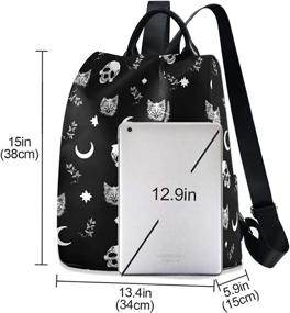 img 2 attached to Backpack Waterproof Anti Theft Rucksack Lightweight Backpacks