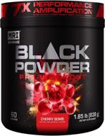 mri black powder pre workout explosive logo