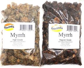 img 1 attached to Govinda - 1 lb Natural Myrrh Resin Incense - Regular Grade