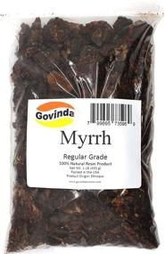 img 4 attached to Govinda - 1 lb Natural Myrrh Resin Incense - Regular Grade