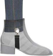 👖 boncas enhanced elastic boot clips boot straps pant clips stirrups leg straps | keep pants neat and tucked логотип