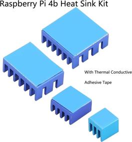 img 2 attached to Efficient Heat Dissipation: Raspberry Heatsink with Aluminum Conductive Adhesive for Industrial Electrical Use