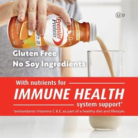 img 1 attached to 🎃 Premier Protein Shake Limited Edition 30g 1g Sugar 24 Vitamins Minerals Nutrients - Immune Health Support - Pumpkin Spice Flavor - 12 Pack, 138 Fl Oz