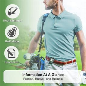 img 1 attached to 🏌️ CANMORE HG200 Golf GPS - Waterproof Full Color 2-Inch Display with 40,000+ Comprehensive Golf Course Data and Scorecard - Free Global Course Access and Expanding - 1-Year Warranty (Black)