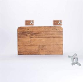 img 2 attached to 📦 Rustic Wood Wall Organizer: Mail Holder, Key Hooks, and Floating Shelf – Perfect for Entryways, Bedrooms, Living Rooms, and Kitchens!