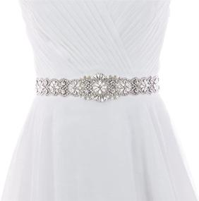 img 4 attached to Stunning Crystal Wedding Accessory: Azaleas Women's S161B G WT 0506