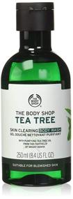 img 4 attached to 🌿 Гель для душа The Body Shop Tea Tree Skin Clearing (Веганский) | 8.4 жидких унций | Эффективное средство для очищения кожи