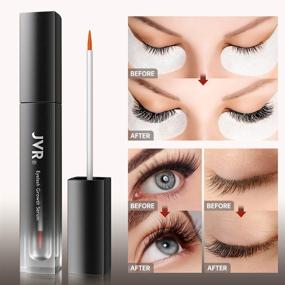 img 2 attached to Enhance Your Lashes with JVR Advanced Lash Boost Serum - Longer, Fuller, Thicker Lashes - Physician Developed & Cruelty Free (3ML)