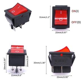 img 3 attached to Taiss Illuminated Position, Warranty Years: KCD2 201N R