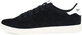 img 3 attached to 👟 Ultimate Style and Comfort: Burnetie Black Leather Carnaby Sneaker Men's Shoes