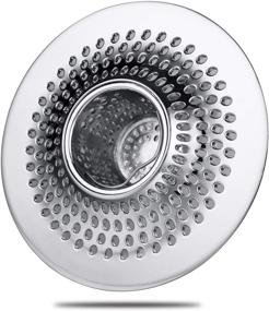 img 4 attached to 💇 Efficient Hair Catching Solution: MFTEK Stainless Steel Drain Hair Catcher for Shower and Sink