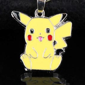 img 1 attached to Pikachu Jewelry Necklace Pendant Cartoon