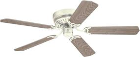 img 3 attached to 💨 Westinghouse 7805300 Casanova White Flush Mount 52" Ceiling Fan - Sleek and Stylish Cooling Solution