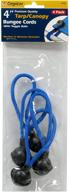 🔵 cargoloc 62390 tarp cords - 4" blue - set of 4 - enhanced seo logo