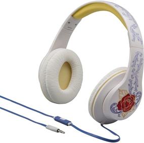 img 4 attached to 🎧 eKids Over Ear Headphones with Award-Winning iHome Sound - Best Beauty and the Beast Themed Headphones with Mic & Answer Call Button - Disney Inspired