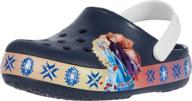 ❄️ frosty fun: unisex disney frozen toddler boys' crocs available now! logo