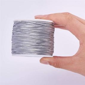 img 1 attached to PH PandaHall Metallic Elastic Polyester Beading & Jewelry Making