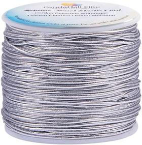 img 4 attached to PH PandaHall Metallic Elastic Polyester Beading & Jewelry Making