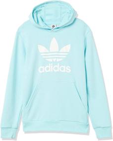 img 2 attached to 👕 Сделайте вашего ребенка уютным в толстовке с капюшоном adidas Originals Trefoil