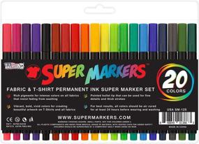 img 4 attached to Markers Premium Fabric T Shirt Marker