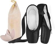 ijonda ballet pointe practice slippers women's shoes logo