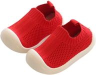 debaijia first walking boys' sneakers: lightweight, breathable & durable shoes logo