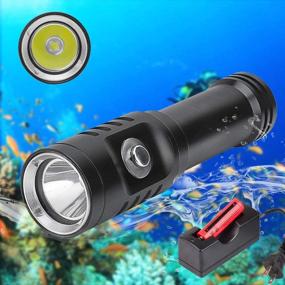 img 4 attached to WINDFIRE Flashlight Rechargeable 3 Underwater Submersible