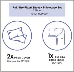 img 1 attached to 🐑 Humorous Sheep Patterns on Meadow Flower Comic Doodle Bedding Set: Ambesonne Funny Fitted Sheet & Pillow Sham Set - Full, White and Black