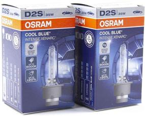 img 1 attached to 💡 Осветительная лампа OSRAM D2S CBI Cool Blue Intense Xenon HID - ультра яркие до 6000K (две лампы)