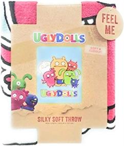 img 1 attached to 🛋️ Cozy up with the Ugly Dolls Super Silky Soft Plush Throw – Size 40"x50