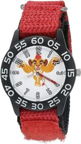 img 4 attached to Disney Guard Quartz Plastic Nylon Boys' Watches