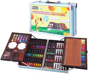 img 4 attached to Portable Aluminium Supplies Students Beginners Painting, Drawing & Art Supplies